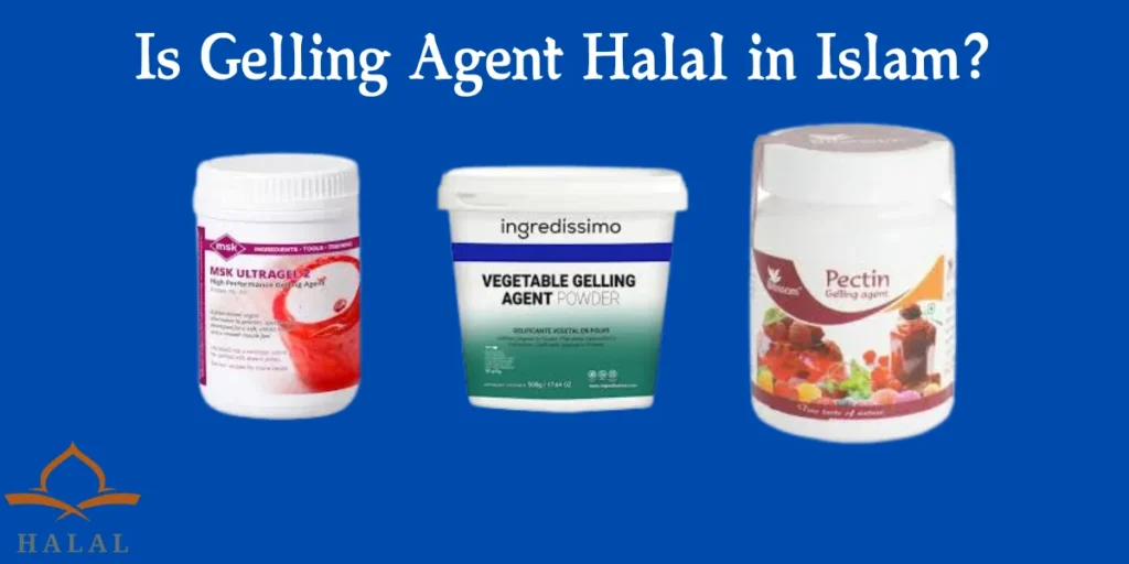 Is gelling agent halal